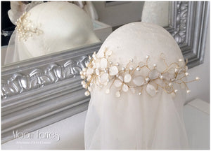 Tiara de Novia HEBE. Tocados Joya. Envio gratuito!